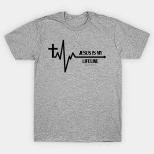 Jesus Is My Lifeline. T-Shirt